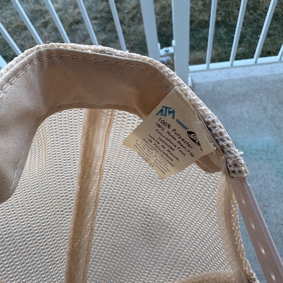 Vintage 80s UFA cream trucker hat OSFA - Picture 4 of 4